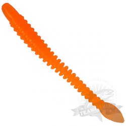 Силиконовая приманка SANSAN SAN-WORM BELLY 60S, СЫР, оранжевая морковь 1425