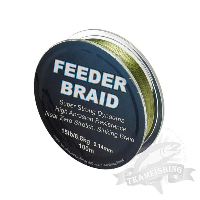 Леска плетёная Sufix Feeder braid Gore зелёная 100м