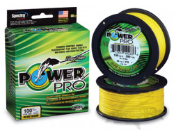 Шнур плетеный Power Pro  Hi-Vis Yellow  135м