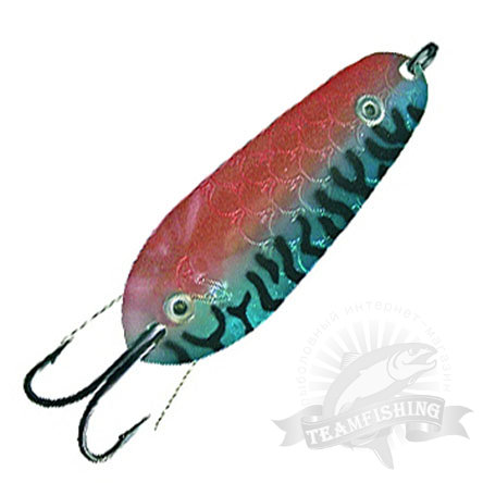 Блёсна колеблющаяся Kuusamo Rasanen 70/10 (незацеп.) FR/BLU-S