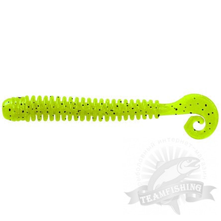 Мягкие приманки LureMax Cheeky Worm 2,5''/6см, LSCW25-002 Lime pepper
