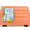 Коробка рыболовная Fisherbox 250 SH orange 25х19х02 см для приманок