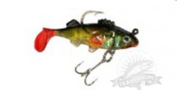 Виброхвост Jaxon Magic Fish Eltrax 6,5 см, TX-D65A 1 шт.