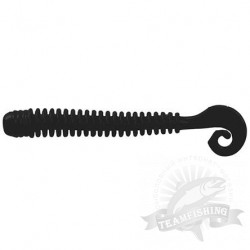 Мягкие приманки LureMax Cheeky Worm 2,5''/6см, LSCW25-006 Black