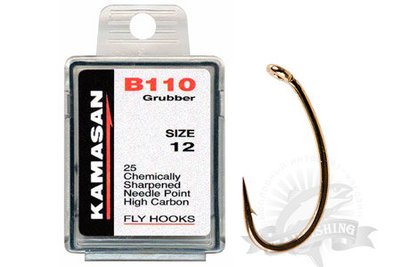 Крючки Kamasan B110 Grubber (25 шт)