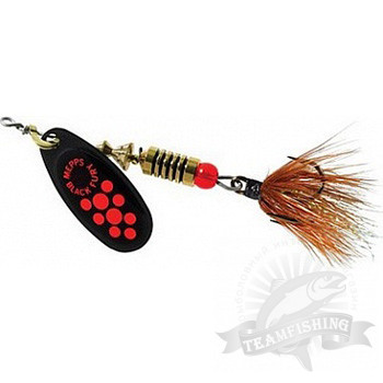 Блесна вращающаяся Mepps Black Fury Mouche BL 0 Or