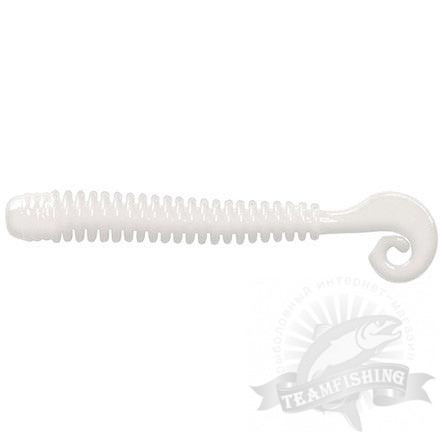 Мягкие приманки LureMax Cheeky Worm 3,5''/8,5см, LSCW35-009 White UV