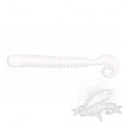 Мягкие приманки LureMax Cheeky Worm 3,5''/8,5см, LSCW35-020 Glow White