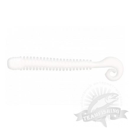 Мягкие приманки LureMax Cheeky Worm 3,5''/8,5см, LSCW35-020 Glow White