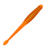 Силиконовая приманка SANSAN SAN-WORM ANNULUS 75S, ЧЕСНОК, оранжевая морковь 1465
