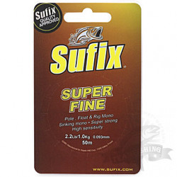 Леска Sufix Super Fine прозрачная 50м
