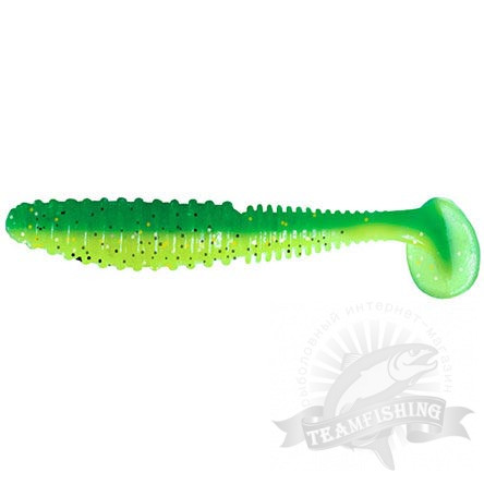 Мягкие приманки LureMax Ayame 4''/9,5см, LSA4-010 Avokado Green