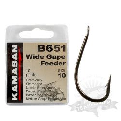 Крючки Kamasan B651 Wide Gape Feeder (10 шт)