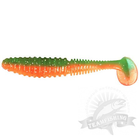 Мягкие приманки LureMax Ayame 4''/9,5см, LSA4-014 Tomato Green