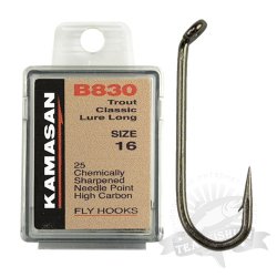 Крючки Kamasan B830 Trout Classic Lure Long (25 шт)