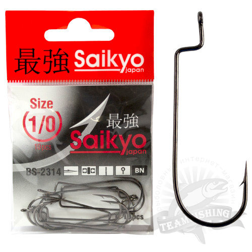 Крючки Saikyo BS-2314 BN (10 шт)