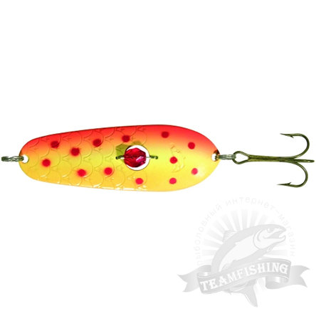 Блёсна колеблющаяся Kuusamo Rasanen 70/20 (бусинка) R/FR/Fye/Ye-S