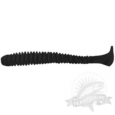 Мягкие приманки LureMax Sensor 4''/10см, LSSR4-006 Black