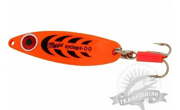 Блесна колеблющаяся Mepps SYCLOPS 00 Fluo Orange
