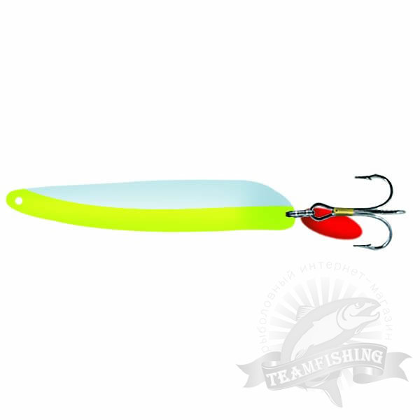 Блесна вертикальная Bay De Noc Flutter Laker Taker (Swedish Pimple) #7016 FYN
