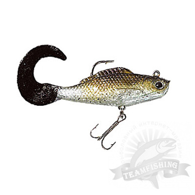 Виброхвост Jaxon Magic Fish Eltrax 10 см, TX-F10 C 1 шт.