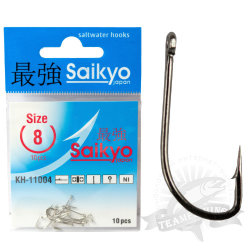 Крючки Saikyo KH-11004 Crystal Ni (10 шт)