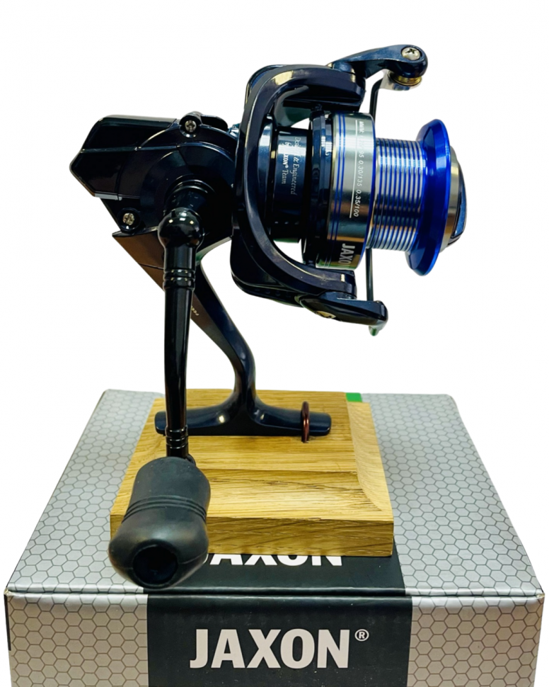 Катушка фидерная рыболовная Jaxon Feeder Pro 400 + леска фидерная 0,25 мм 150 м