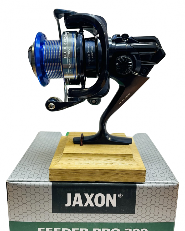 Катушка фидерная рыболовная Jaxon Feeder Pro 400 + леска фидерная 0,25 мм 150 м