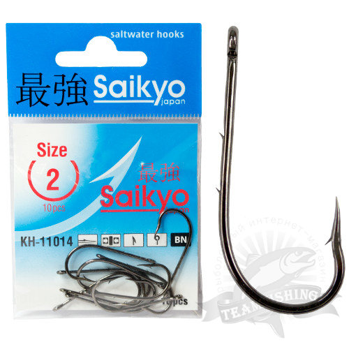 Крючки Saikyo KH-11014 Bait Holder BN (10 шт)