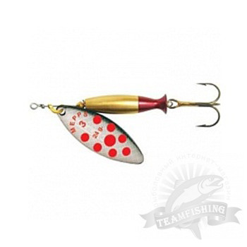 Блесна вращающаяся Mepps Agila Long Heavy 1 S PTS Red