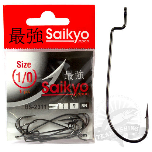 Крючки Saikyo BS-2311 BN (10 шт)