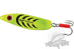 Блесна колеблющаяся Mepps SYCLOPS 2 Fluo Chartreuse