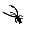 Мягкие приманки LureMax Voodoo Bug 2''/5см, LSVB2-006 Black