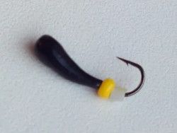 Мормышка Уралка 3, 0.5гр  (№101), с кембриком
