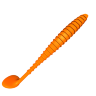 Силиконовая приманка SANSAN SAN-VIBROHVOST GALUZIK 60F, КРАБ,оранжевая морковь 1008