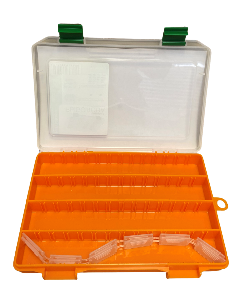 Коробка рыболовная Fisherbox 220 orange 22х16х02 см для приманок