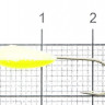 Мормышка светящаяся Shape Овсинка SV08 лимон 1 шт