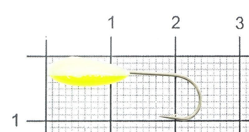 Мормышка светящаяся Shape Овсинка SV08 лимон 1 шт